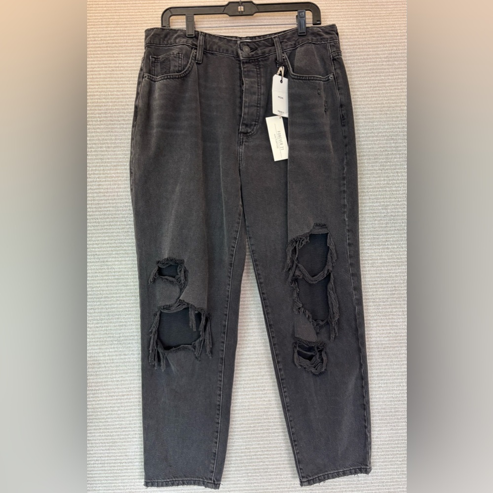 Forever 21…Washed Black Jeans for Women